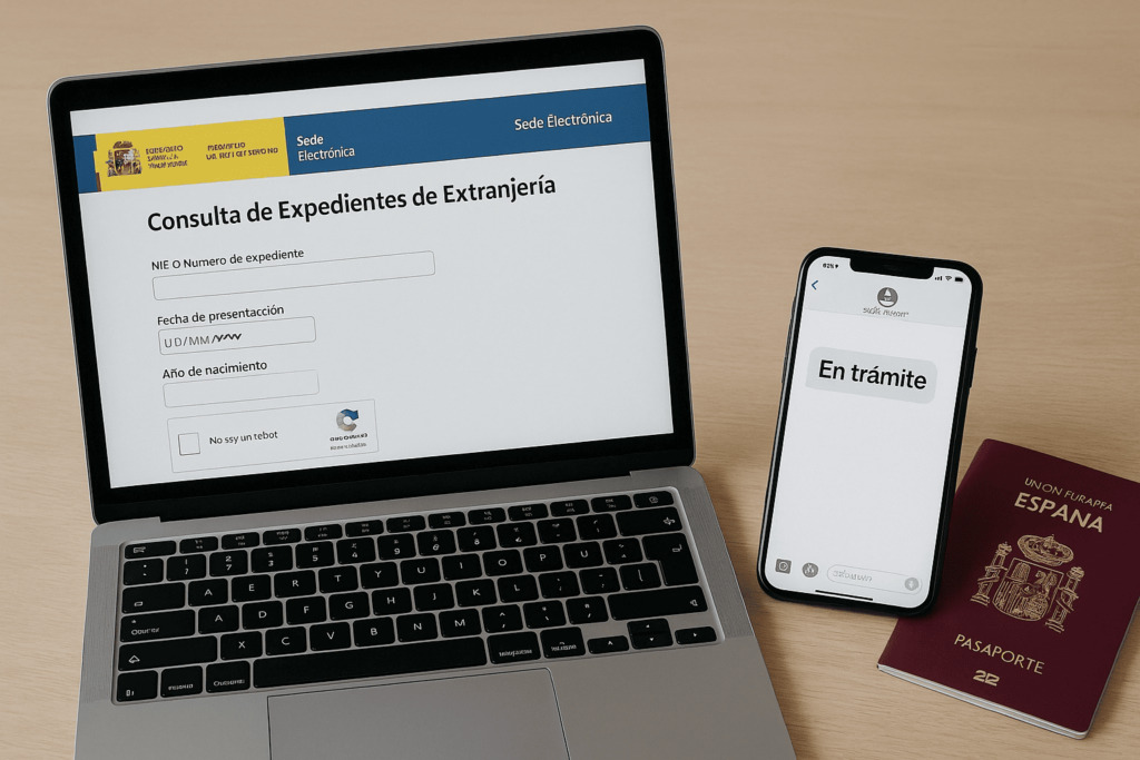 como consultar el expediente de extranjería