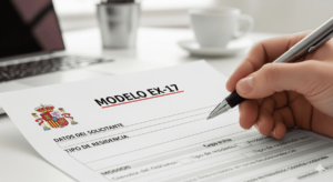 el modelo ex-17 en nacionalidad española