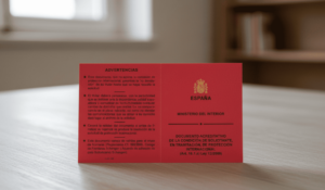 tarjeta roja española